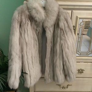 Saga  fur coat  bring size 14 is like M.,Price drop